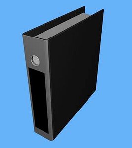 Low Poly Office Folder File