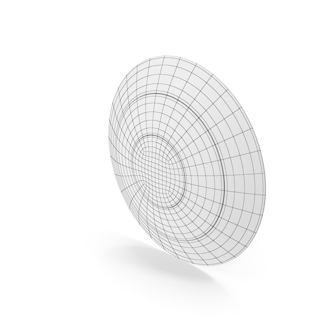 Silver Round Shield 3D Model - TurboSquid 2046068