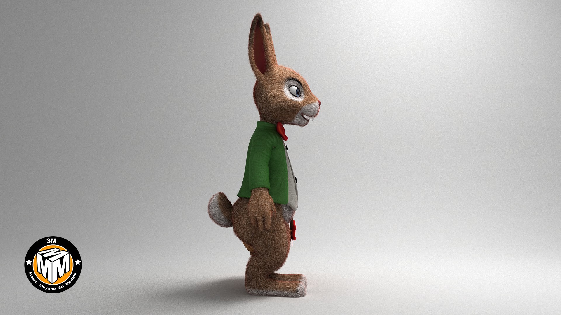 Easter Rabbit 3D Model - TurboSquid 1270404