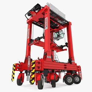 3D model kalmar hybrid straddle carrier