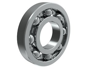 3D ball bearing model