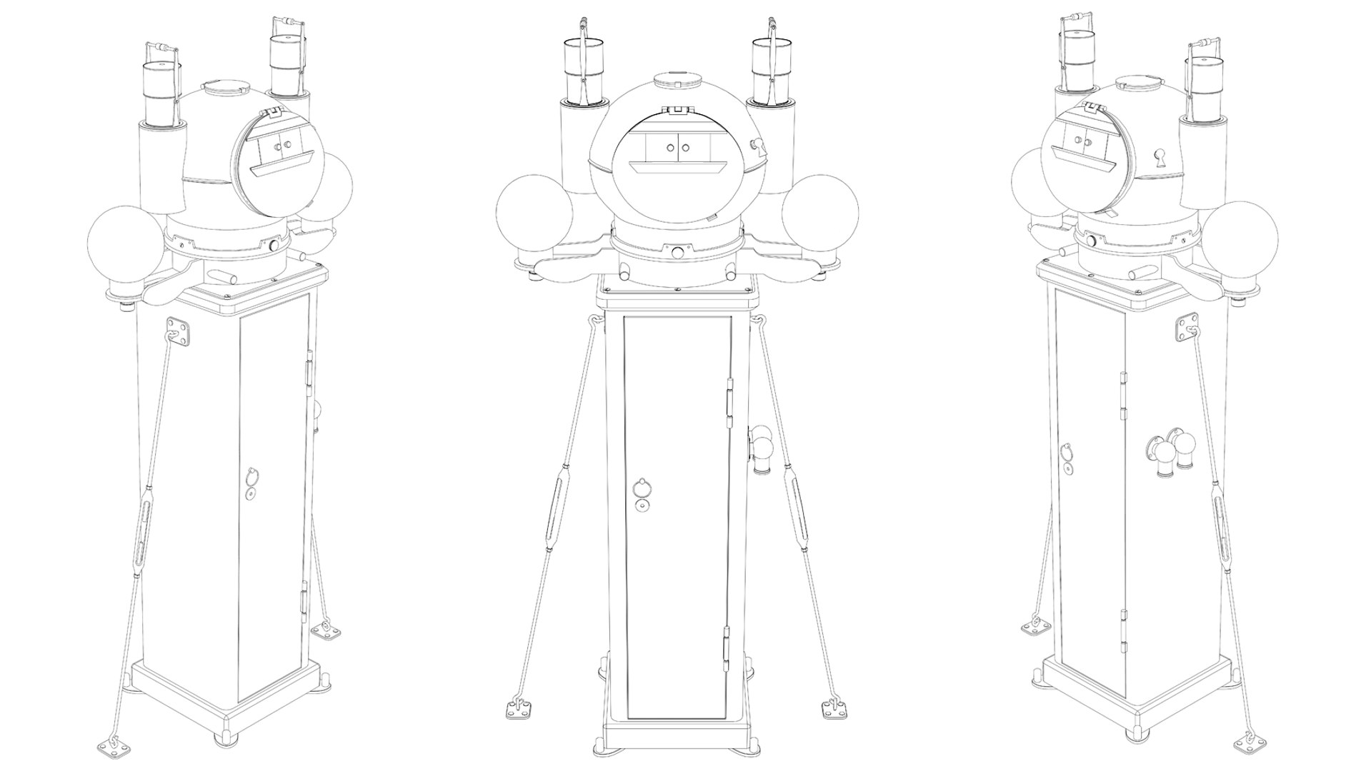 3D Binnacle Sv - TurboSquid 1461451