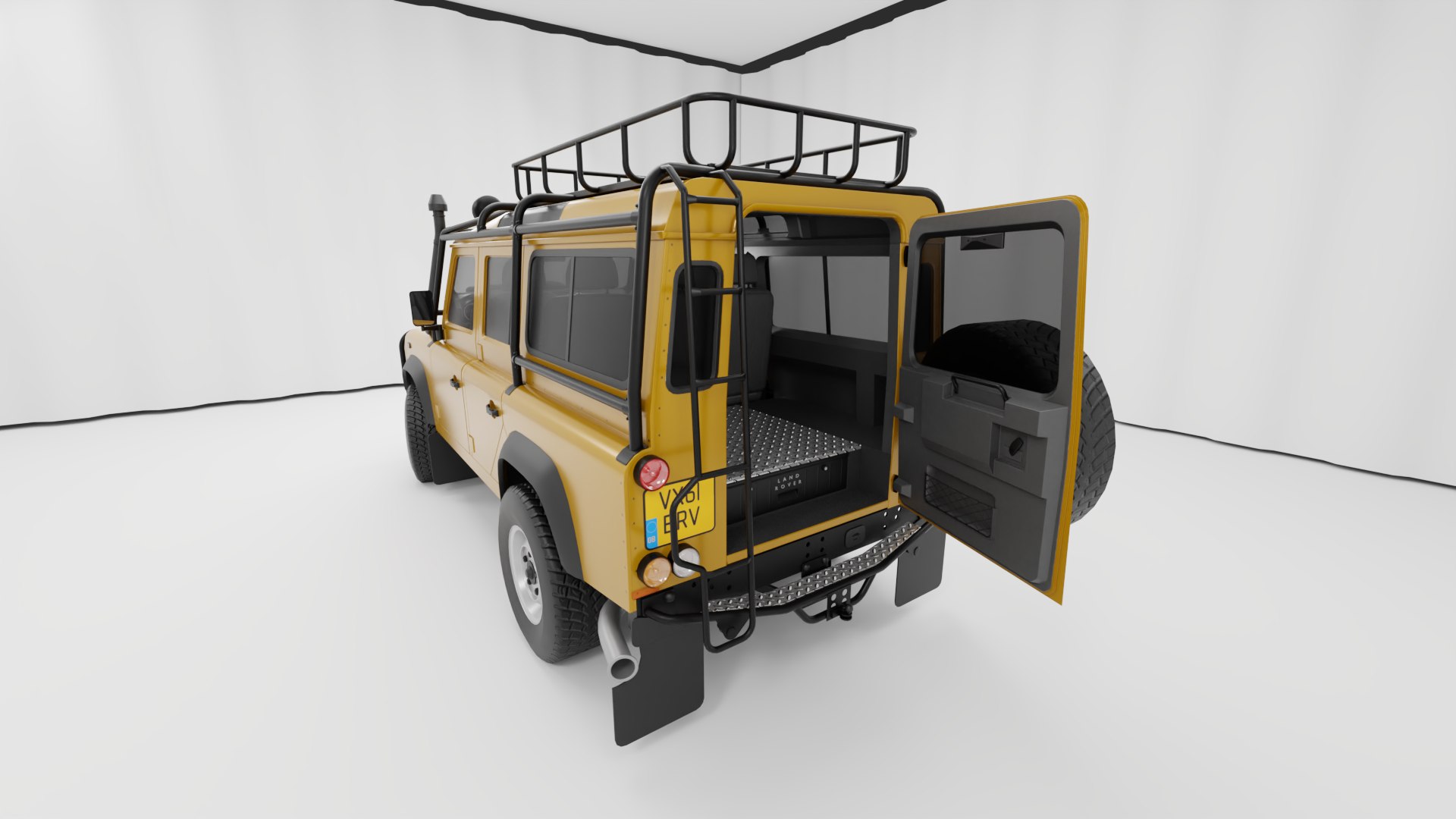 Land Rover Defender 110 3D Model - TurboSquid 2396013