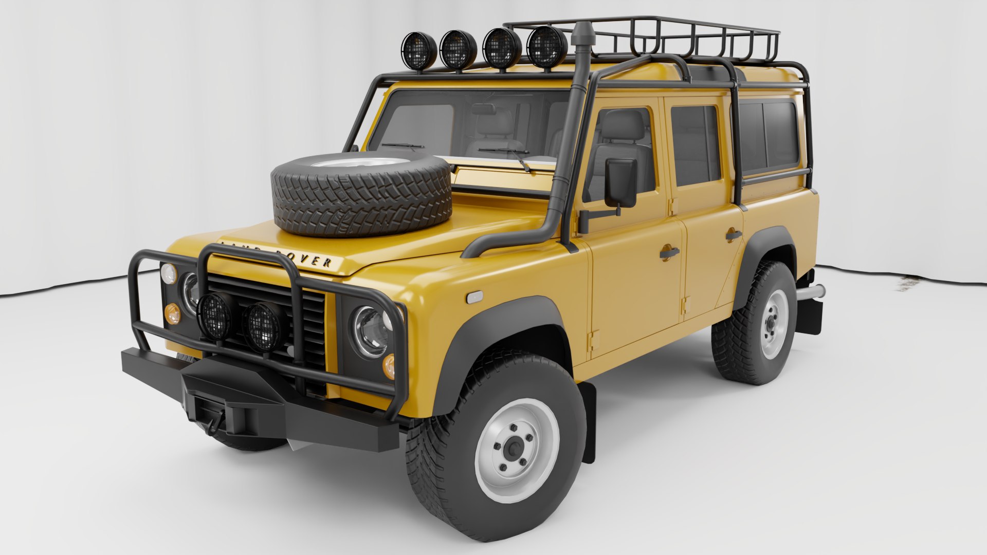 Land Rover Defender 110 3D Model - TurboSquid 2396013