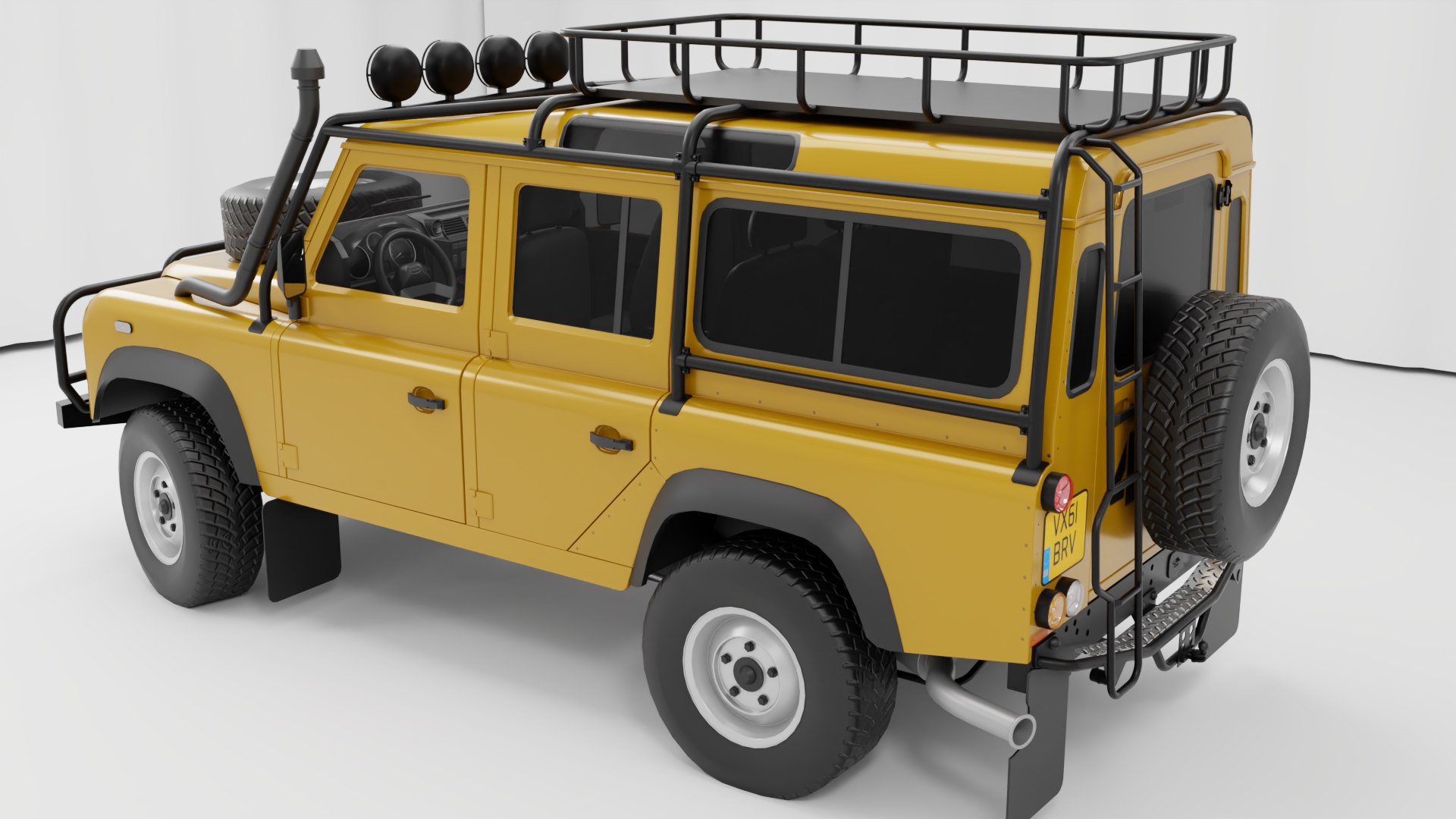 Land Rover Defender 110 3D Model - TurboSquid 2396013