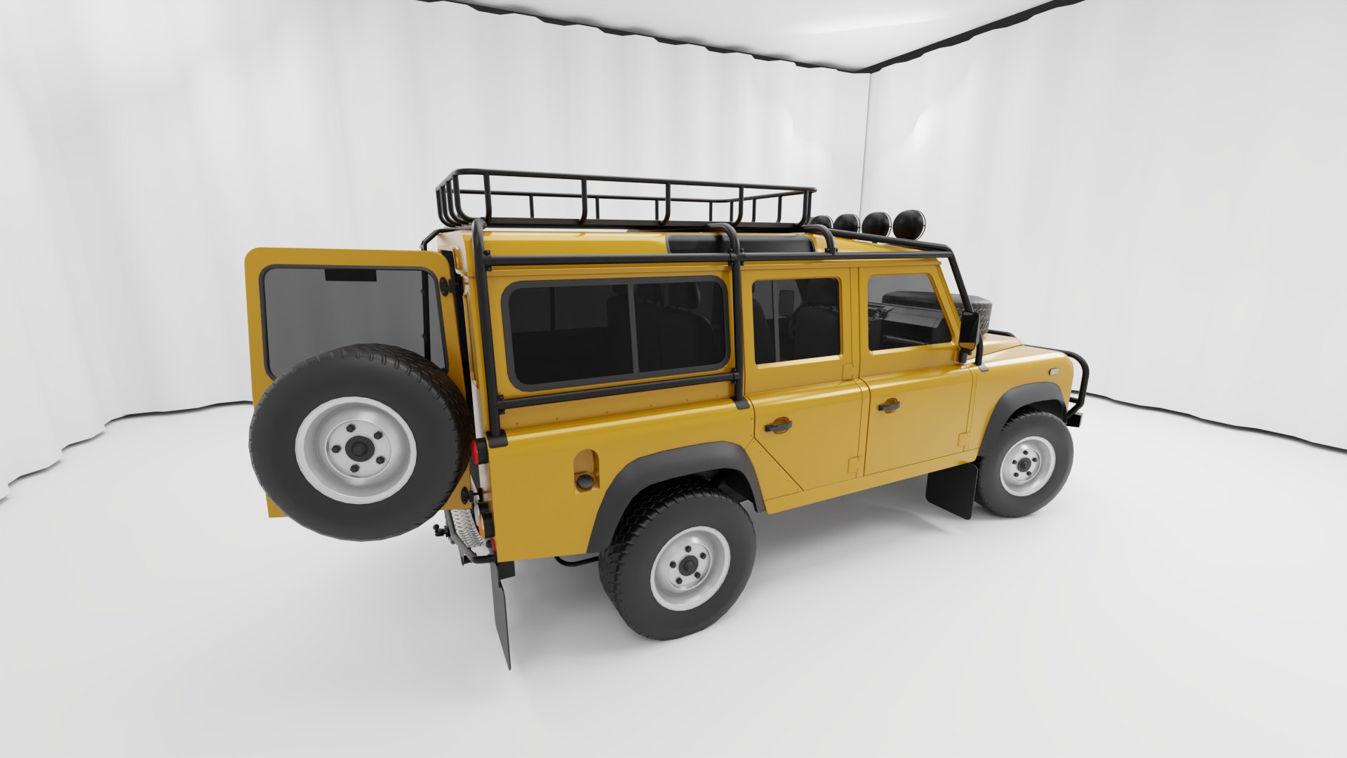 Land Rover Defender 110 3D Model - TurboSquid 2396013