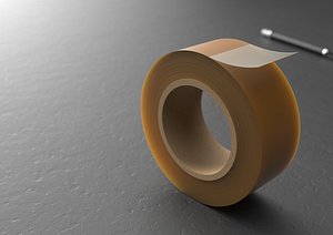 Adhesive tape model