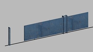 ndustiral door 3D model