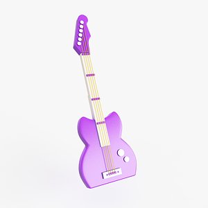 obj guitar toy