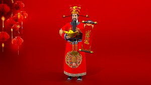 3D the God of Wealth