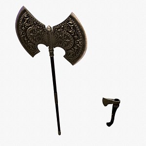 Battle Axes 3D model