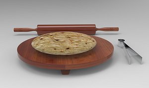 3D Rolling Pin with Board