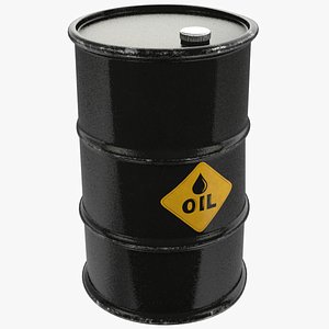 3D oil barrel