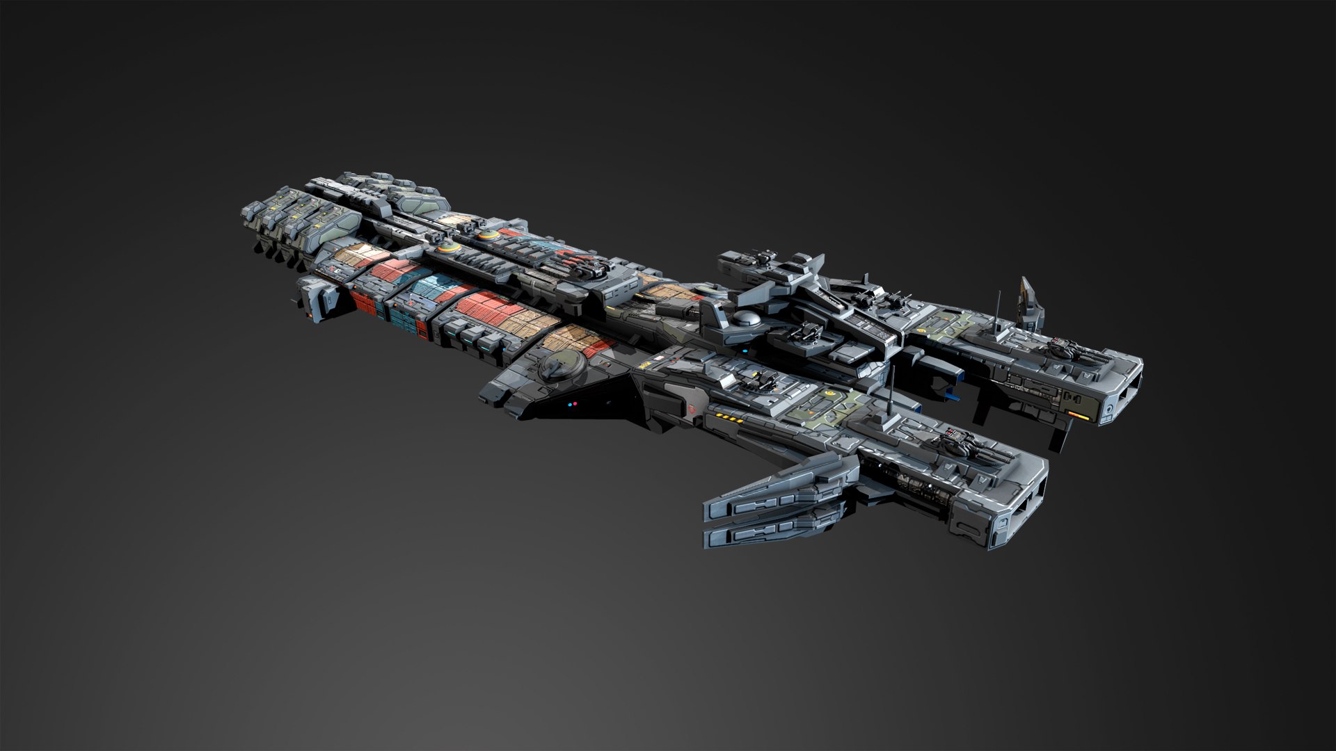 9 low-res spaceships max