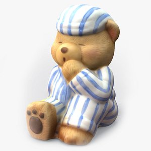 3D teddy bear