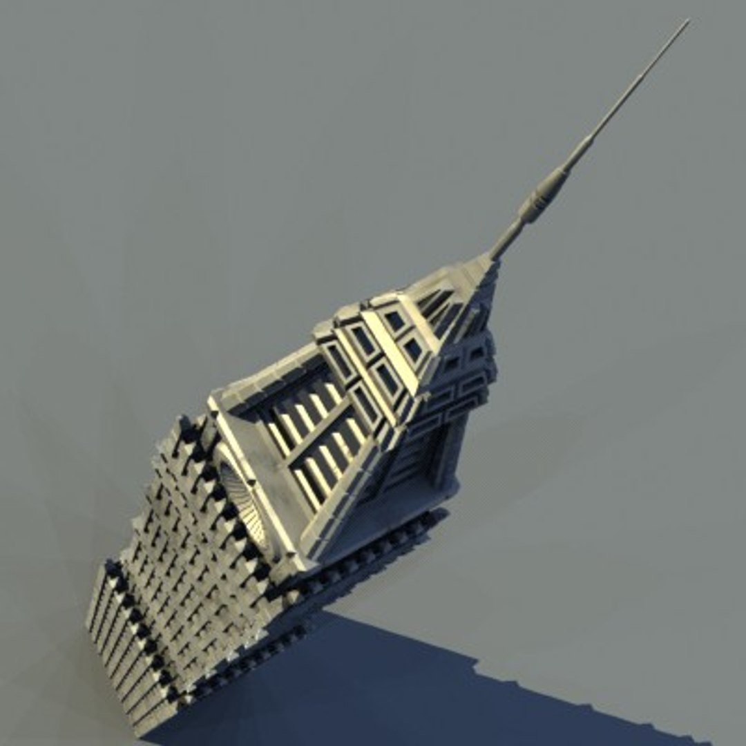 Lightwave Futuristic Skyscraper