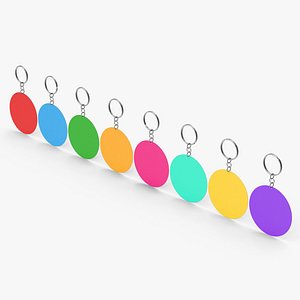 Colored Price Tags 3D model