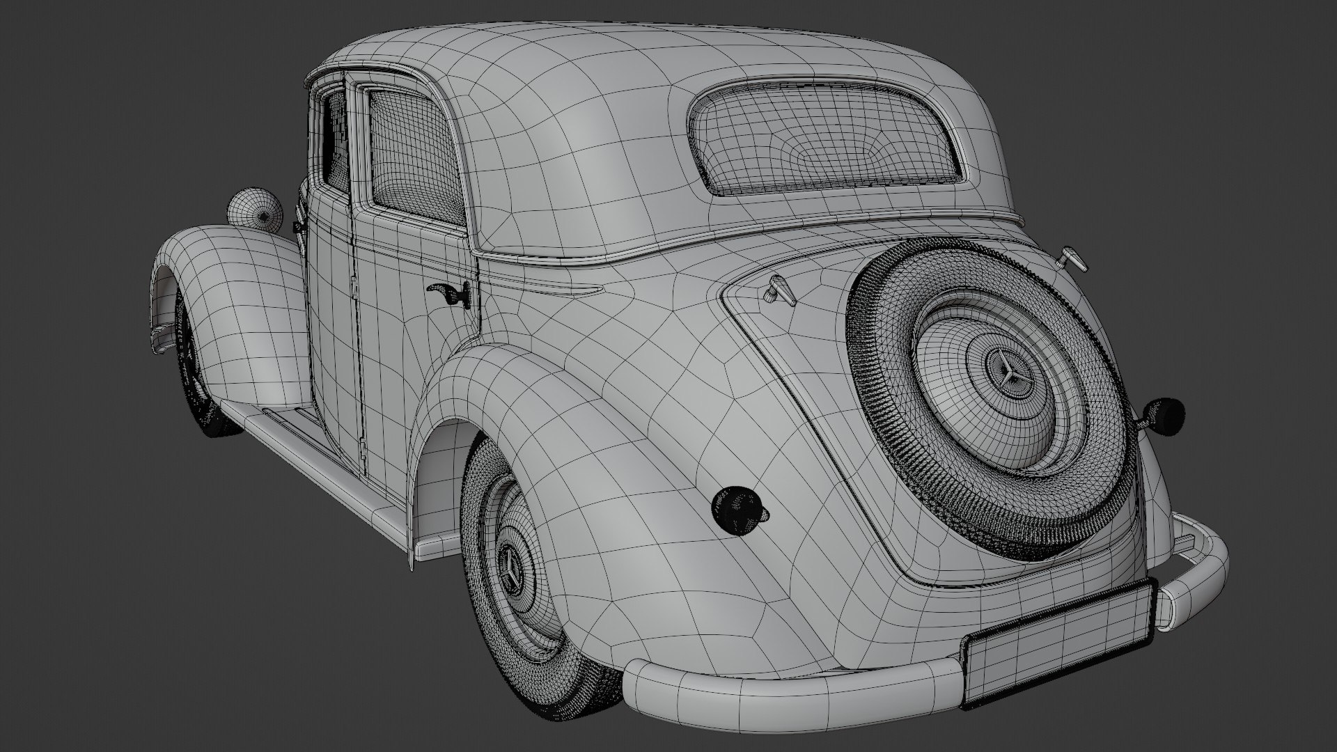 3D Mercedes W136 170v - TurboSquid 2077041
