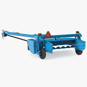 Side Pull Disc Mower Conditioners Rigged