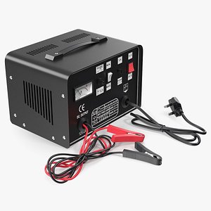 Portable Car Battery Charge Black model