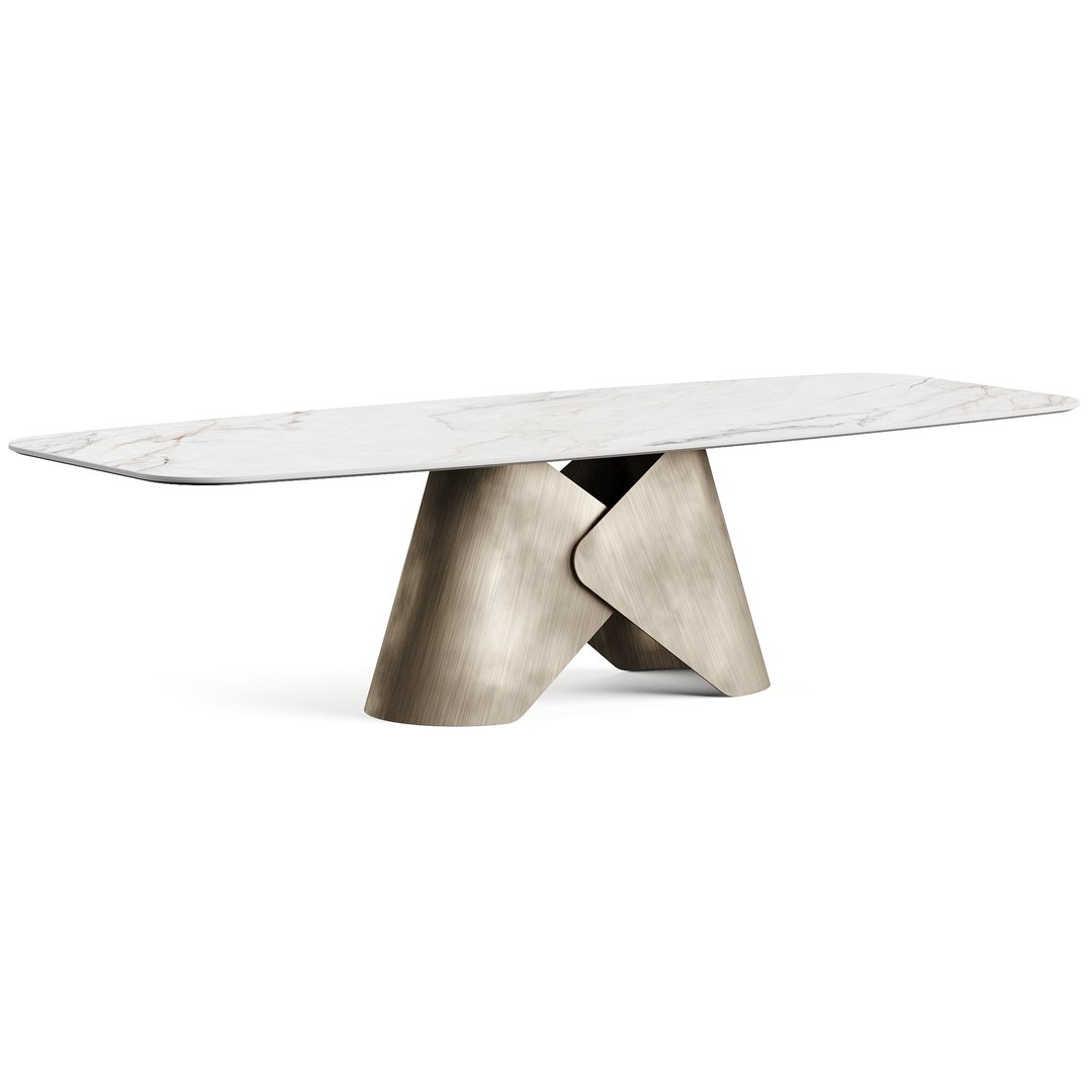 Cattelan Scott Keramik Table 3D Model - TurboSquid 2055900