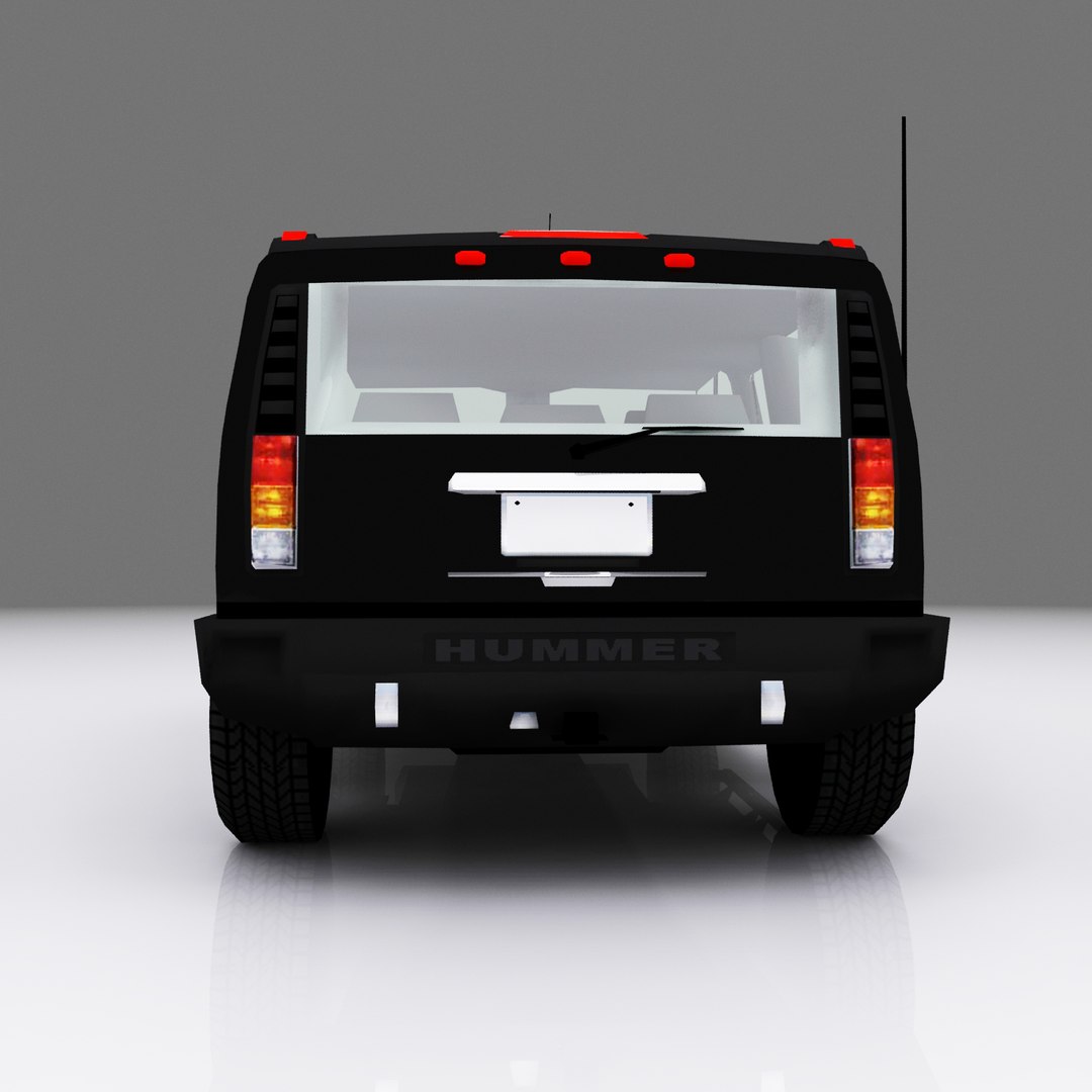 3D hummer h3 model - TurboSquid 1319609