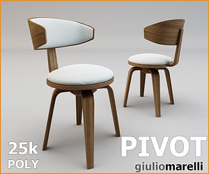 3d modern chair pivot - model