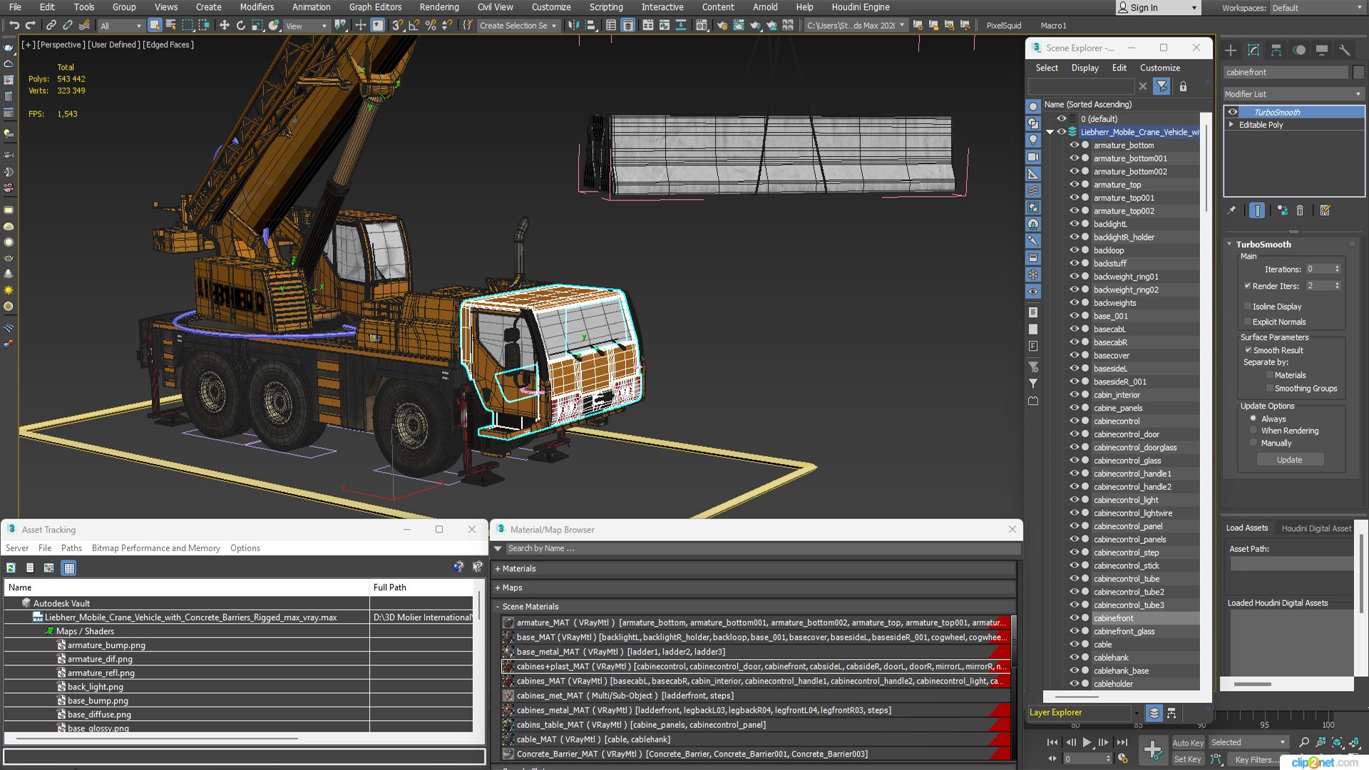3D Liebherr Mobile Crane Vehicle with Concrete Barriers Rigged model https://p.turbosquid.com/ts-thumb/5B/0NhpcL/rw/liebherr_mobile_crane_vehicle_with_concrete_barriers_rigged_031/jpg/1769061313/1920x1080/fit_q87/16d28d8ad29e273db85ba13ef62dc45ac1c51ea3/liebherr_mobile_crane_vehicle_with_concrete_barriers_rigged_031.jpg