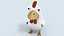 Cartoon Hen