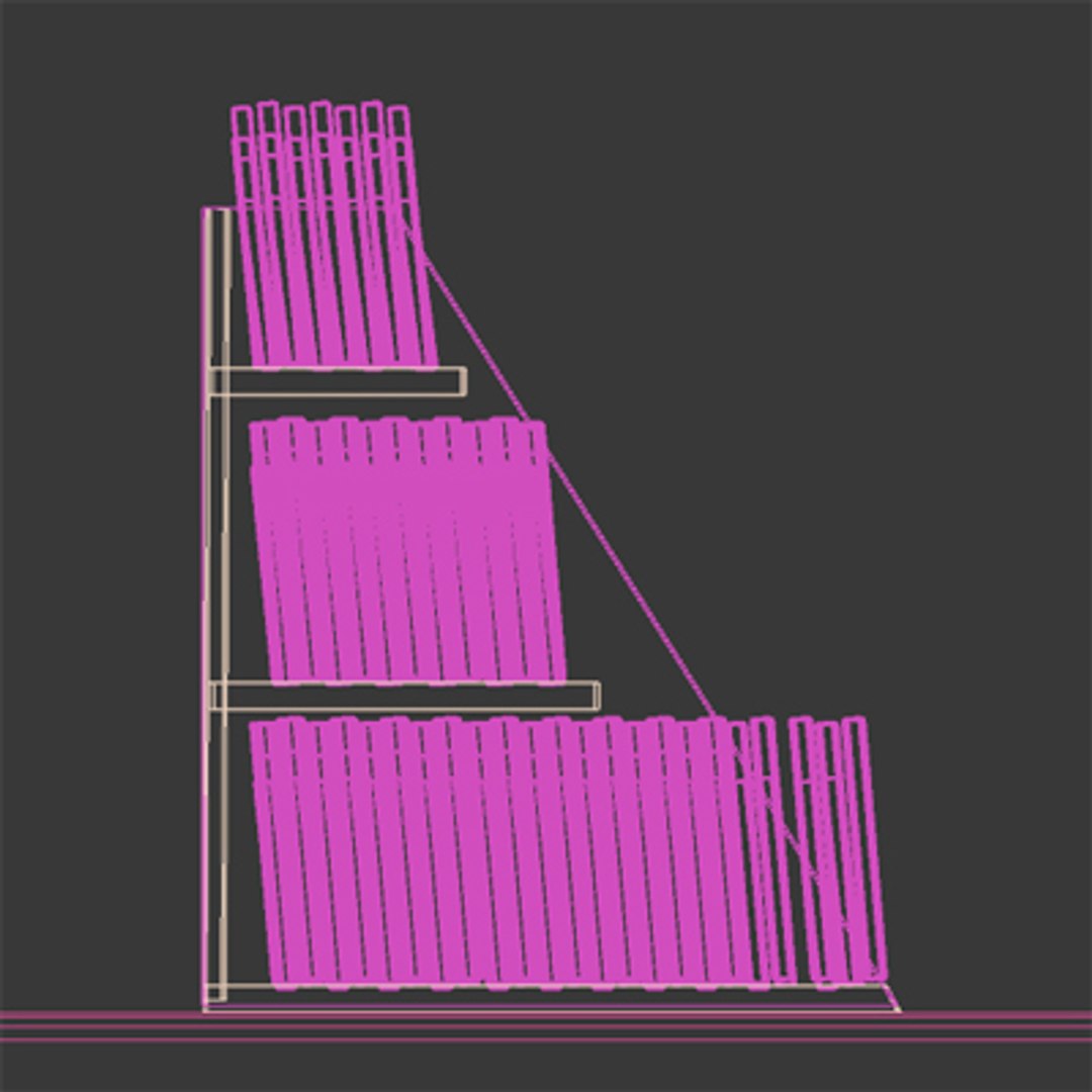 3d candy display model