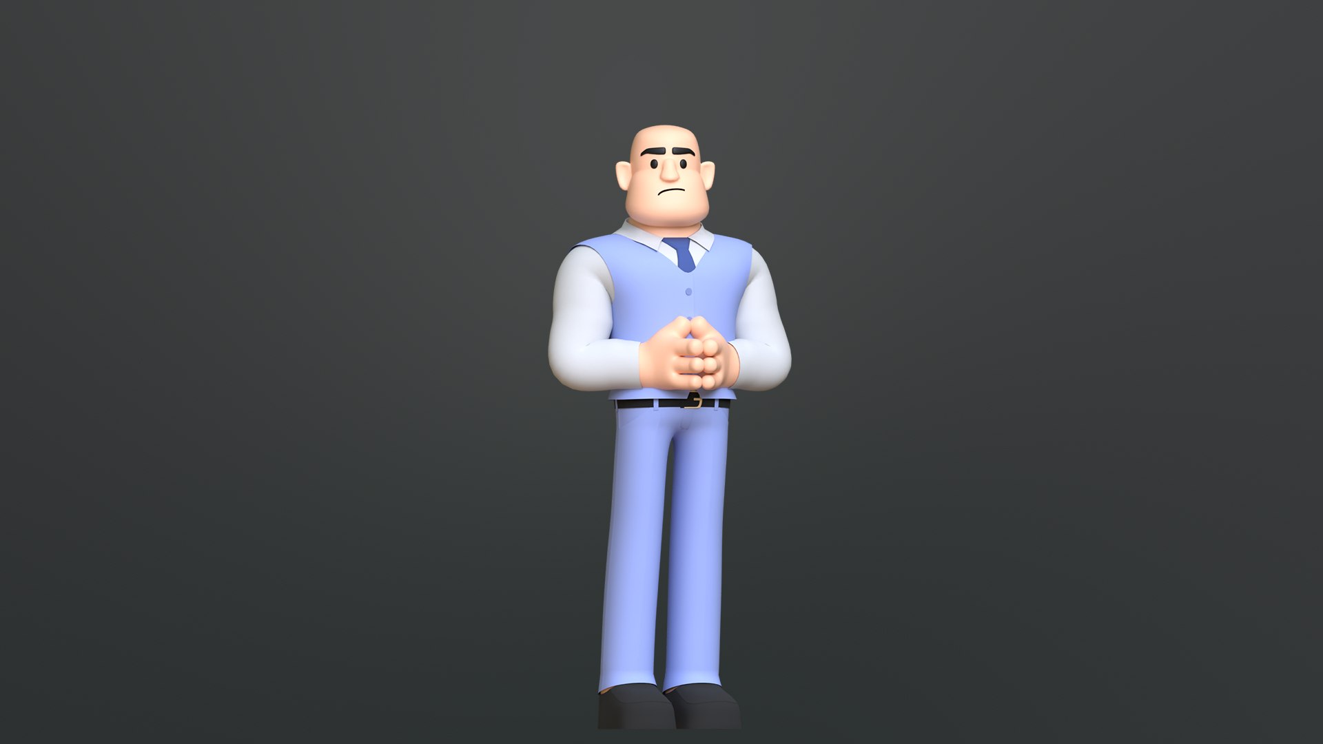 3D Minimal Man Suit https://p.turbosquid.com/ts-thumb/5B/8zfSaA/M9/pose_2/png/1727774403/1920x1080/fit_q87/667293c1fac815e8d0f541726f64500ab75e73d1/pose_2.jpg