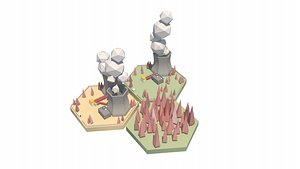 electrical plants asset obj