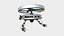 Robot volant I01 Steel Bright - Conception de personnages SciFi