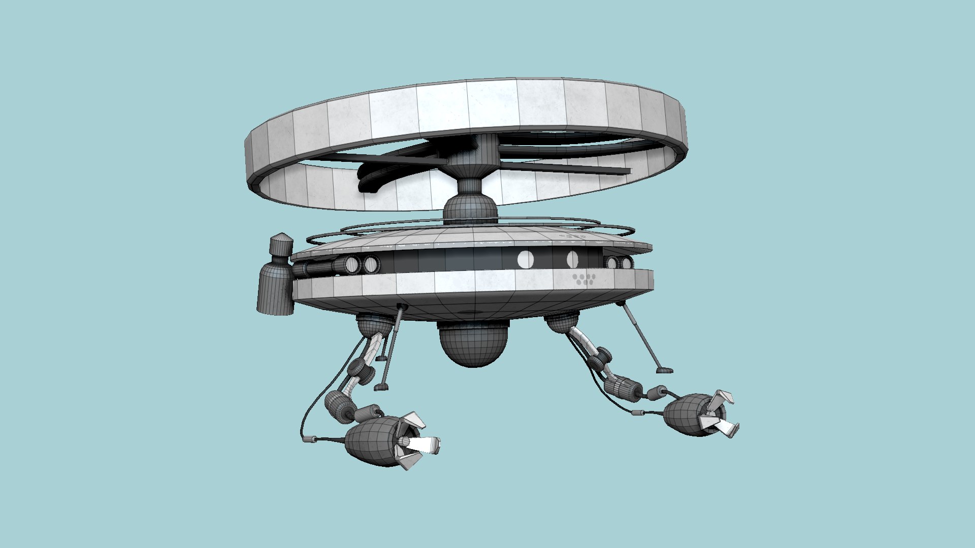 Flying Robot I01 Steel Bright - SciFi Character Design 3D model https://p.turbosquid.com/ts-thumb/5B/EGvagu/Tm/r1wire/png/1650539628/1920x1080/fit_q87/3967310326fcd3534bc8314e81eebf6c9ddf74ea/r1wire.jpg