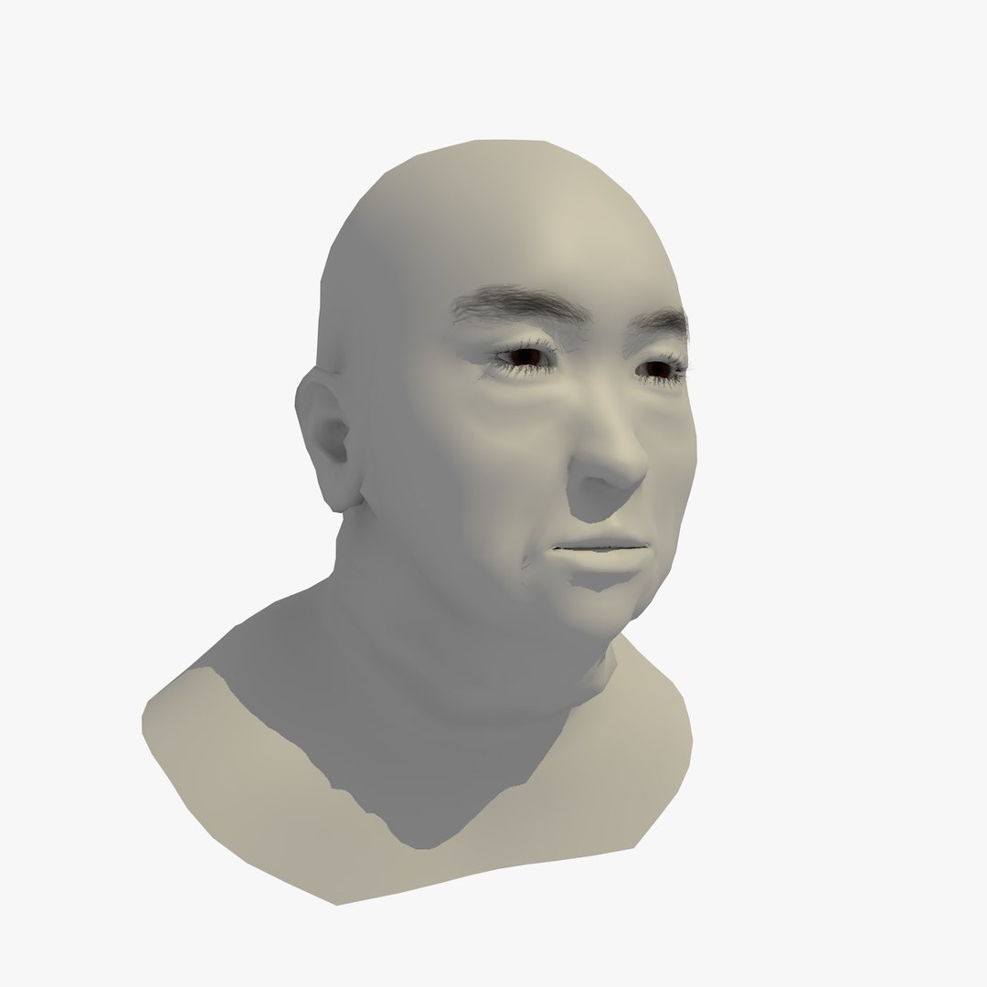 realistic head base mesh 3D model https://p.turbosquid.com/ts-thumb/5B/Ez8043/1WL81ogP/70yrobeseasianwomanheadv21_0011/jpg/1566673615/1920x1080/fit_q87/ba5f36ecf30cc99f2b8706aab7ed3f46e12ae995/70yrobeseasianwomanheadv21_0011.jpg