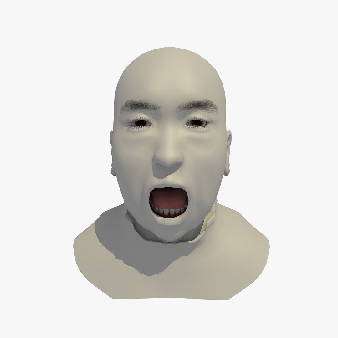 realistic head base mesh 3D model https://p.turbosquid.com/ts-thumb/5B/Ez8043/gJedN6kR/70yrobeseasianwomanheadv21_0012/jpg/1566673615/1920x1080/fit_q87/3d95117d60c7f87970dea024433fe7a9a9e1db1b/70yrobeseasianwomanheadv21_0012.jpg