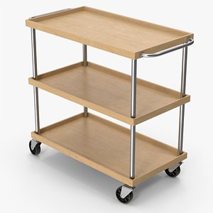 3D Service Trolley model