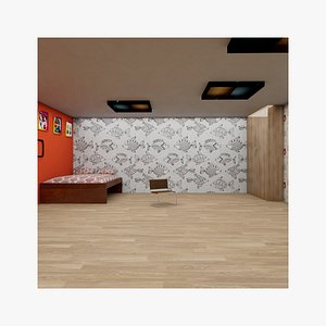 3D Bedroom model