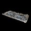 Gravel Rock Pit 01 - 3D-Photogrammetrie-Modellscan von nassem Kies mit Holzbrettern und einem Handschuh