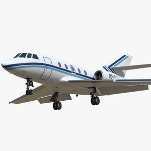 Dassault Falcon 20C 3D model