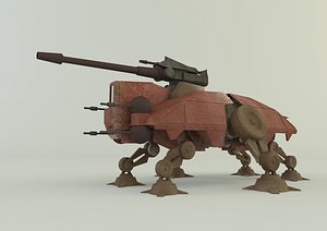 3D AT-TE Walker combat robot 3D model