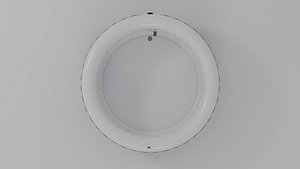3D MSPA Ottoman 6p model