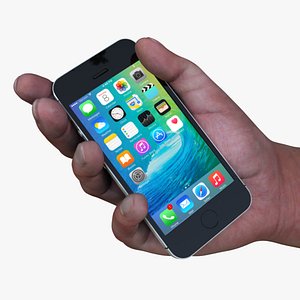Hand Holding Smartphone