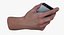 hand holding smartphone 3d model