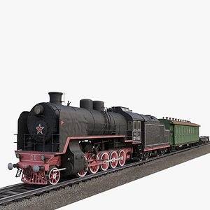 locomotive SO17 3D model