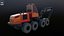 Generic Modern Forestry Harvester 8x8