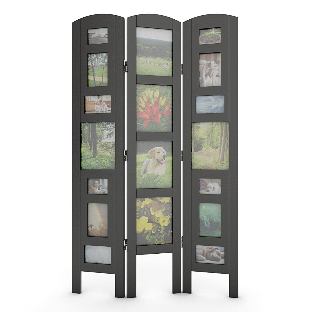 picture frame room divider 3d max