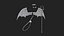 Devil Horns Trident Halo Evil Angel Wings - Low poly