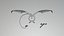 Devil Horns Trident Halo Evil Angel Wings - Low poly