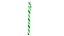 Candy cane green and white 3